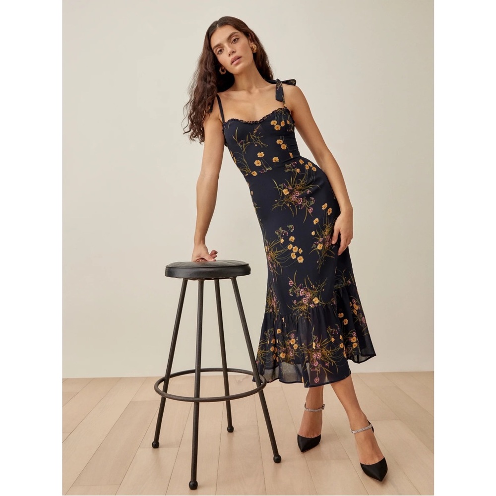 Reformation Nikita Dress in Mademoiselle